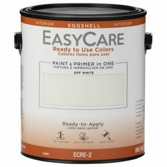 True Value Manufacturing 106981 1 gal Eggshell Acrylic Interior Paint & Primer, Off White