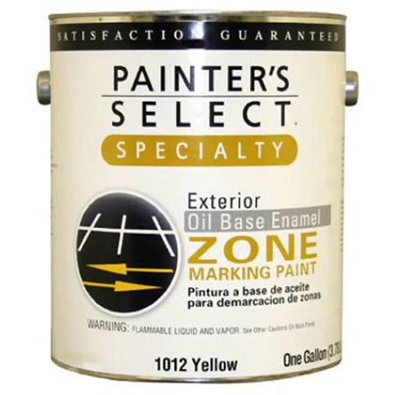 True Value Manufacturing 240316 1 gal Flat Latex Zone Marking Paint