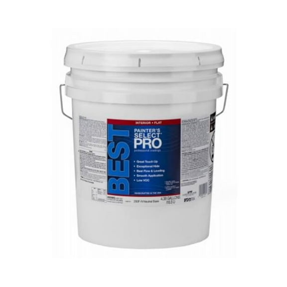 True Value Manufacturing 240415 5 gal 200F Neutral Base Flat Wall Paint