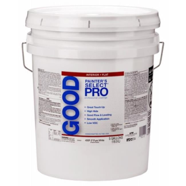 True Value Manufacturing 240422 5 gal 400F Pastel Base Flat Wall Paint