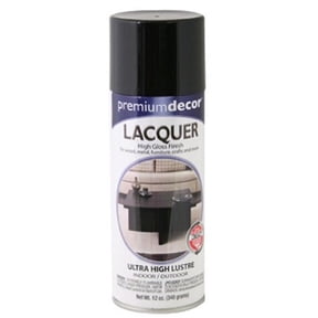 True Value Mfg Company 6 Packs PD 12OZ GLS BLK Lacquer