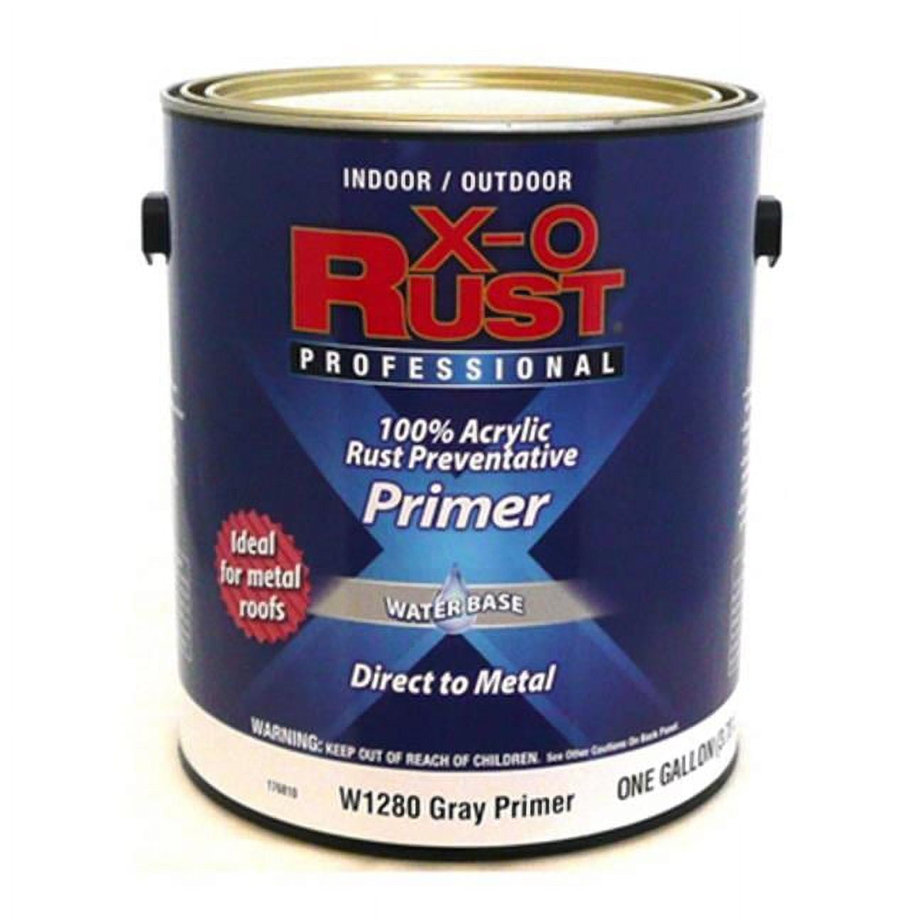True Value Mfg Company W1280GL XO Rust Gallon Gray Water Based Primer