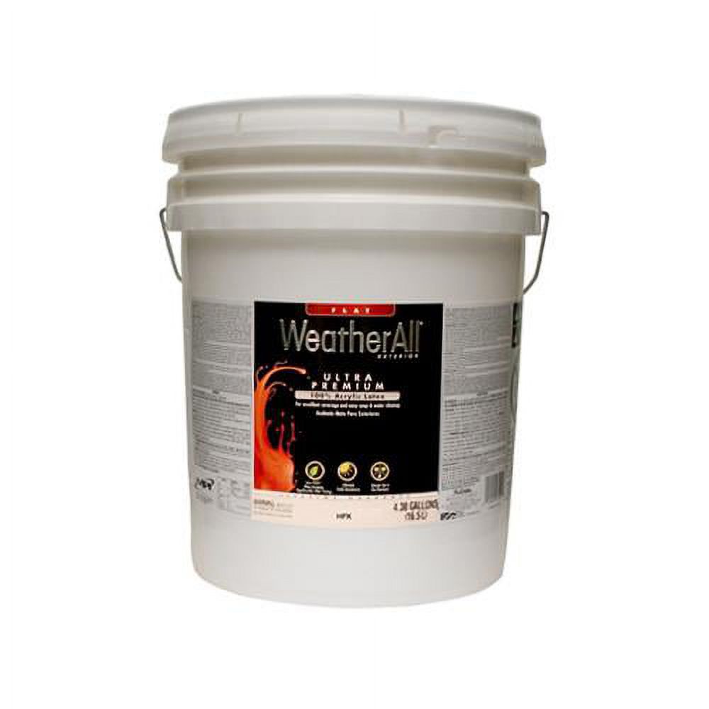 True Value HPXP5G Premium WeatherAll Pastel Flat Base for Exterior, 5
