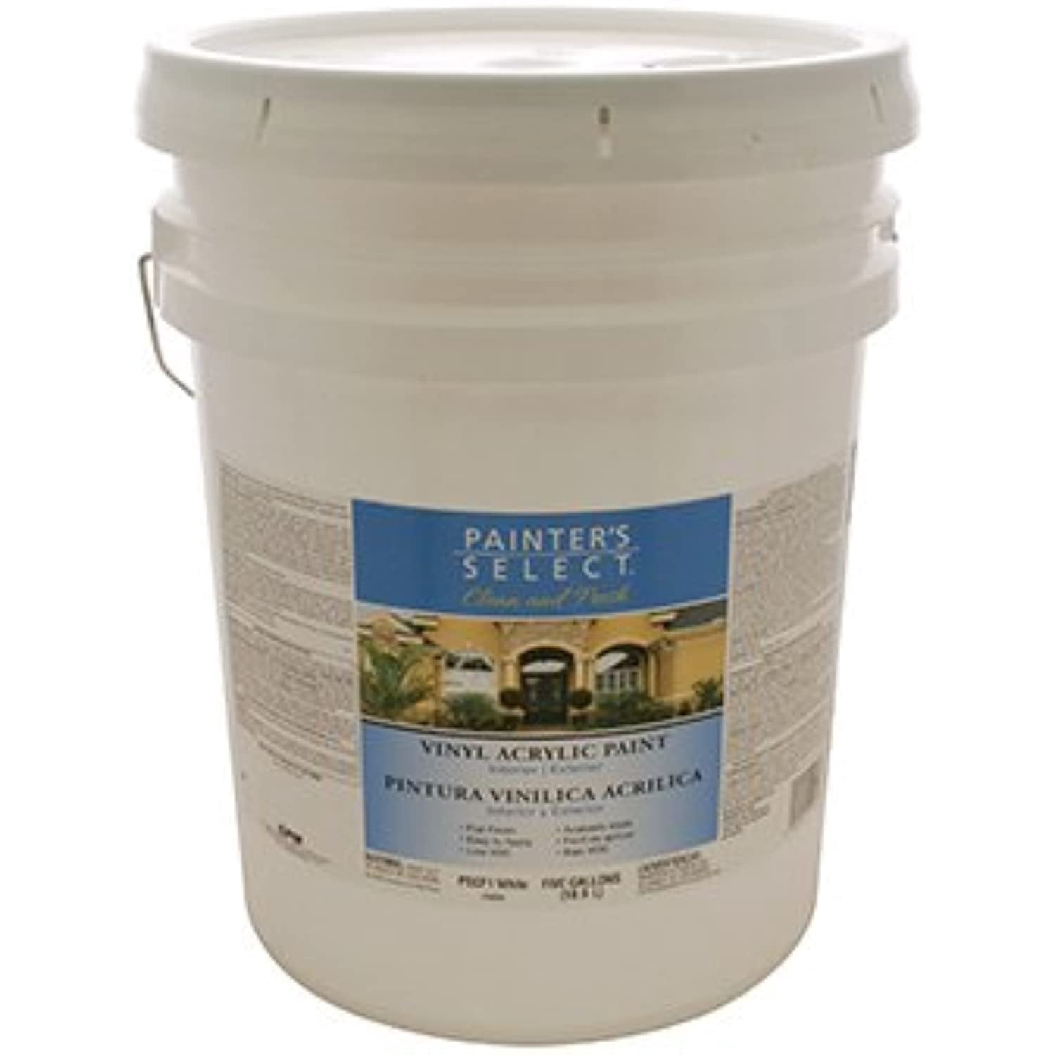 True Value 234855 5 gal Clean & Fresh Maintenance Base & Top Coat Flat Paint, White