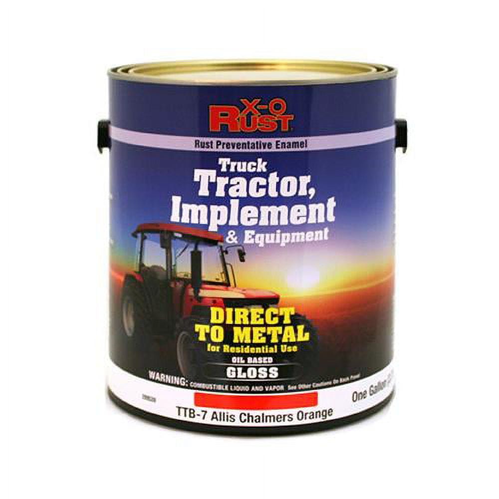 True Value Mfg TTB7GL Rust Preventative Oil Base Brush On Enamel