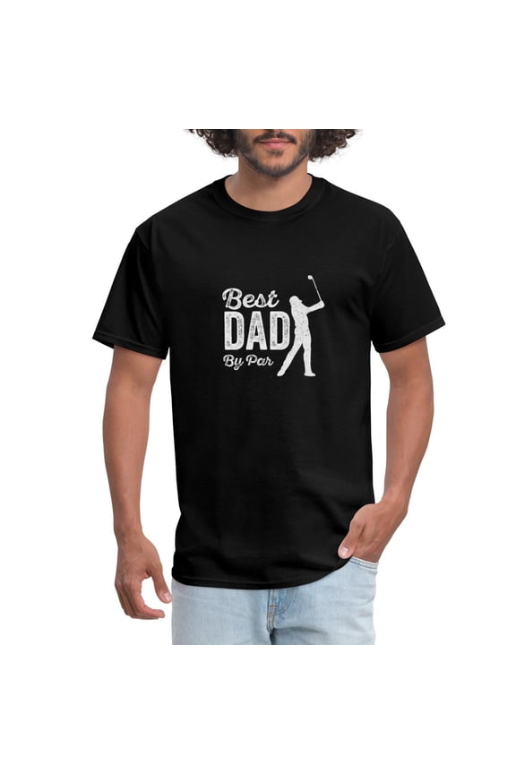 Best Dad By Par | Funny Golf Father'S Day Men'S T-Shirt