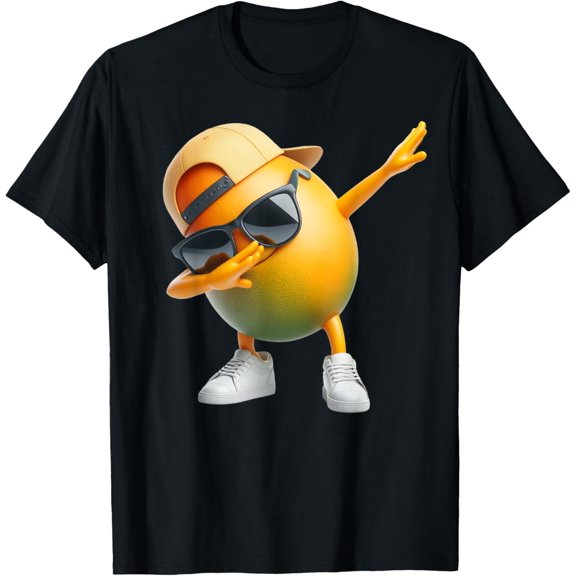 True Vibe Dabbing Mango Fruit Funny Mango Men Women Children T-Shirt
