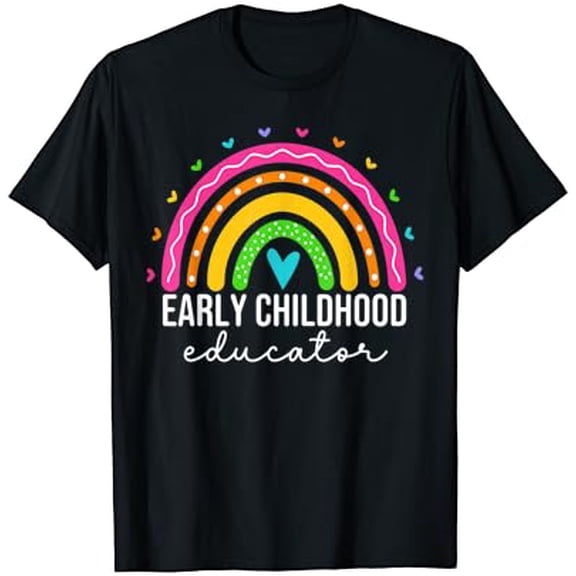 True Vibe Early Childhood Educator Education For Women Ece Teacher Fun T-Shirt