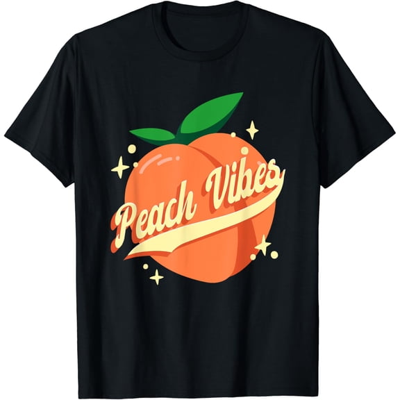 True Vibe Fruits Lover Peach Vibes T-Shirt