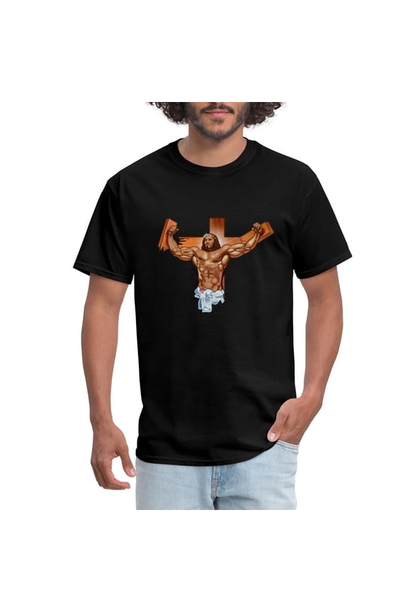 Funny Jesus Gym Men'S T-Shirt