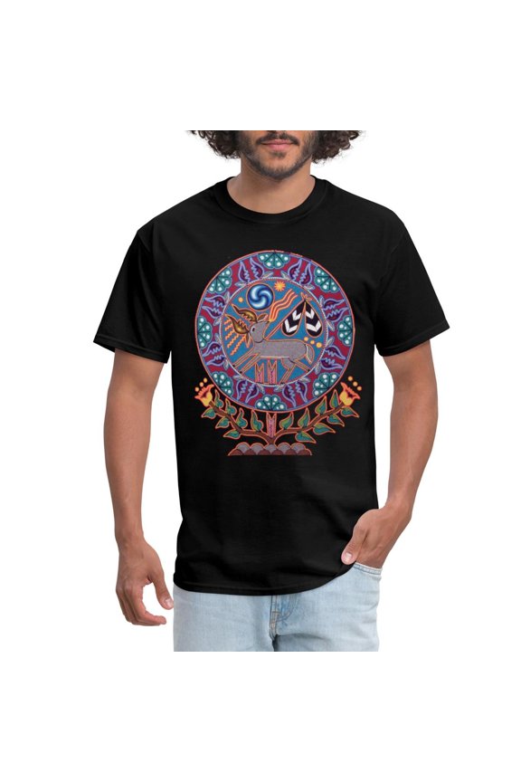 Huichol Deer Men'S T-Shirt
