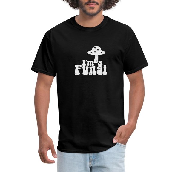 True Vibe I'M A Fungi Fun Guy Science Biology Teacher Pun Men'S T-Shirt