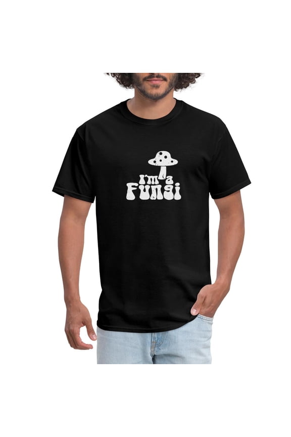 True Vibe I'M A Fungi Fun Guy Science Biology Teacher Pun Men'S T-Shirt