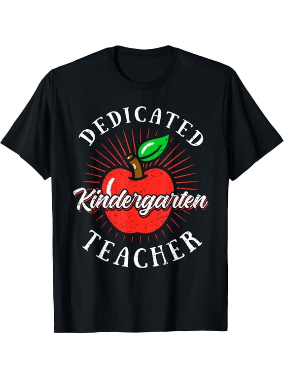 True Vibe Kindergarten Teacher Elementary School Education Educator T-Shirt, Birthday Gift