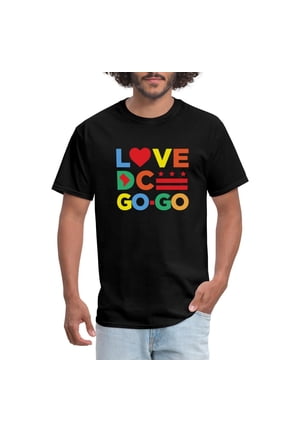True Vibe Love Dc Gogo / D.C. Capital City Groove Men'S T-Shirt