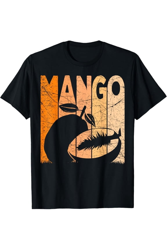 True Vibe Mango Vintage Mango Farmer Retro Fruit Farmer T-Shirt, Unisex T-Shirt