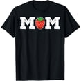 thumbnail image 1 of True Vibe Strawberry Mom Fruit Lover Fruitarian Mother's Day Berry T-Shirt, 1 of 5