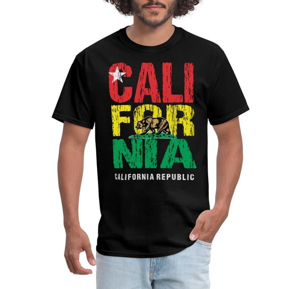 True Vibe Tri Color California Men'S T-Shirt