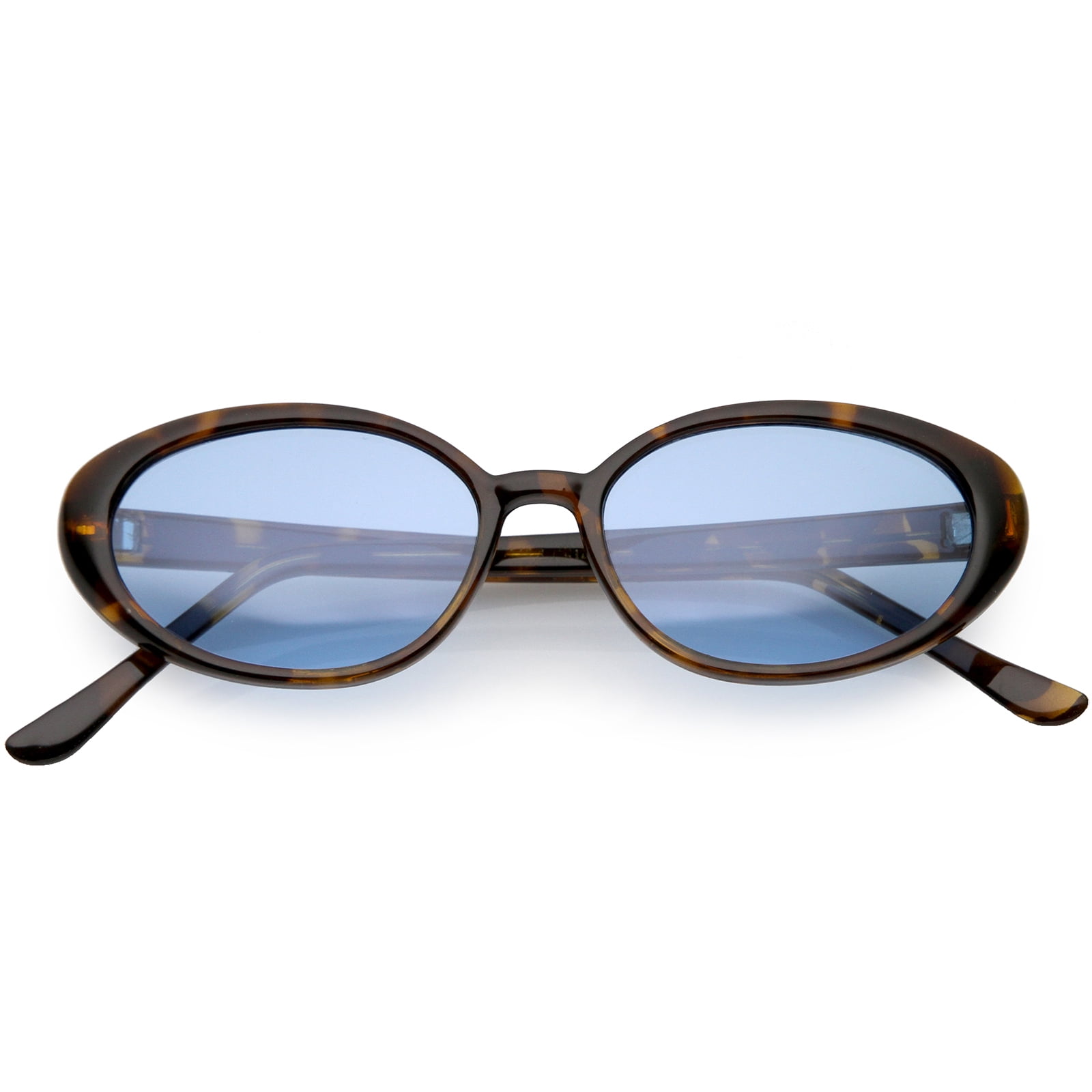 True Vintage Cat Eye Color Tinted Lens Oval Sunglasses 51mm  display picture 1