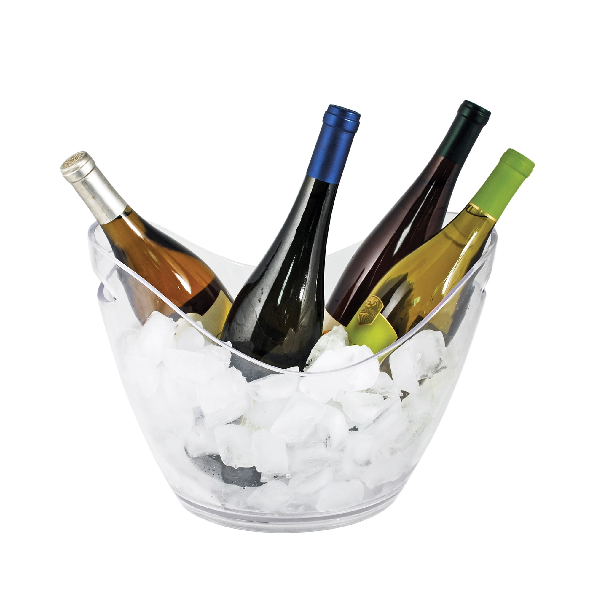 True Wine Champagne Bucket Clear Ice Beverage Tub for Indoor