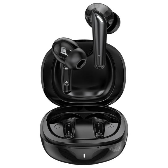 True Wireless Bluetooth Earbuds, Bluetooth 5.2, Charging Case, Fingerprint Control, Smart Noise Reduction, HiFi Stereo, Sweatproof, HD Call, Auto Pairing, Lightweight Sports Earphones