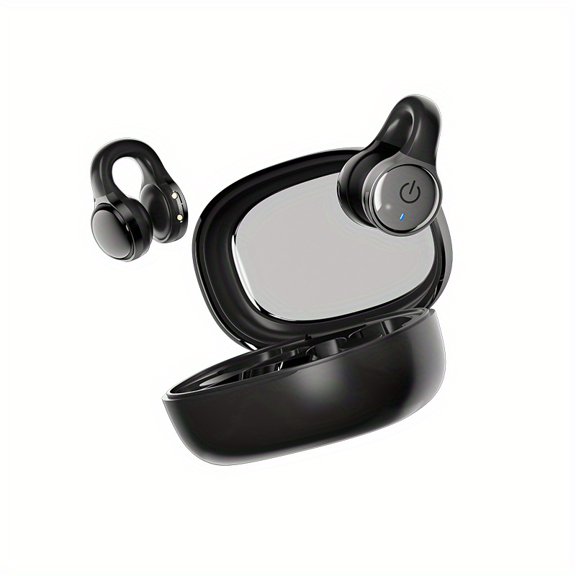 True Wireless Clip-On Macaron Sports Headset, New Style 2026, Couples Earbuds Electroplated Headphones, Comfortable Music TWS HIFI Bass Stereo HD Calling Earphones, Adapted for Android for iPhone