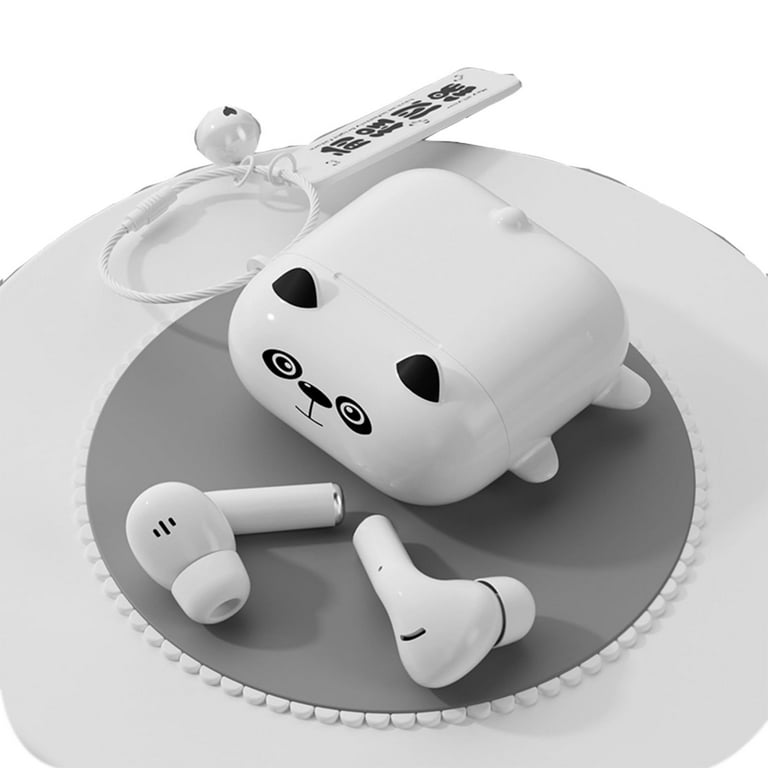 True Wireless Cute Earbuds Bluetooth Kawaii Headphones for Girls Small Mini Tiny Ear Buds for Kids Noise Cancelling Earbuds TWS Earphones Kids Wireless Earbuds for iPhone Android Walmart