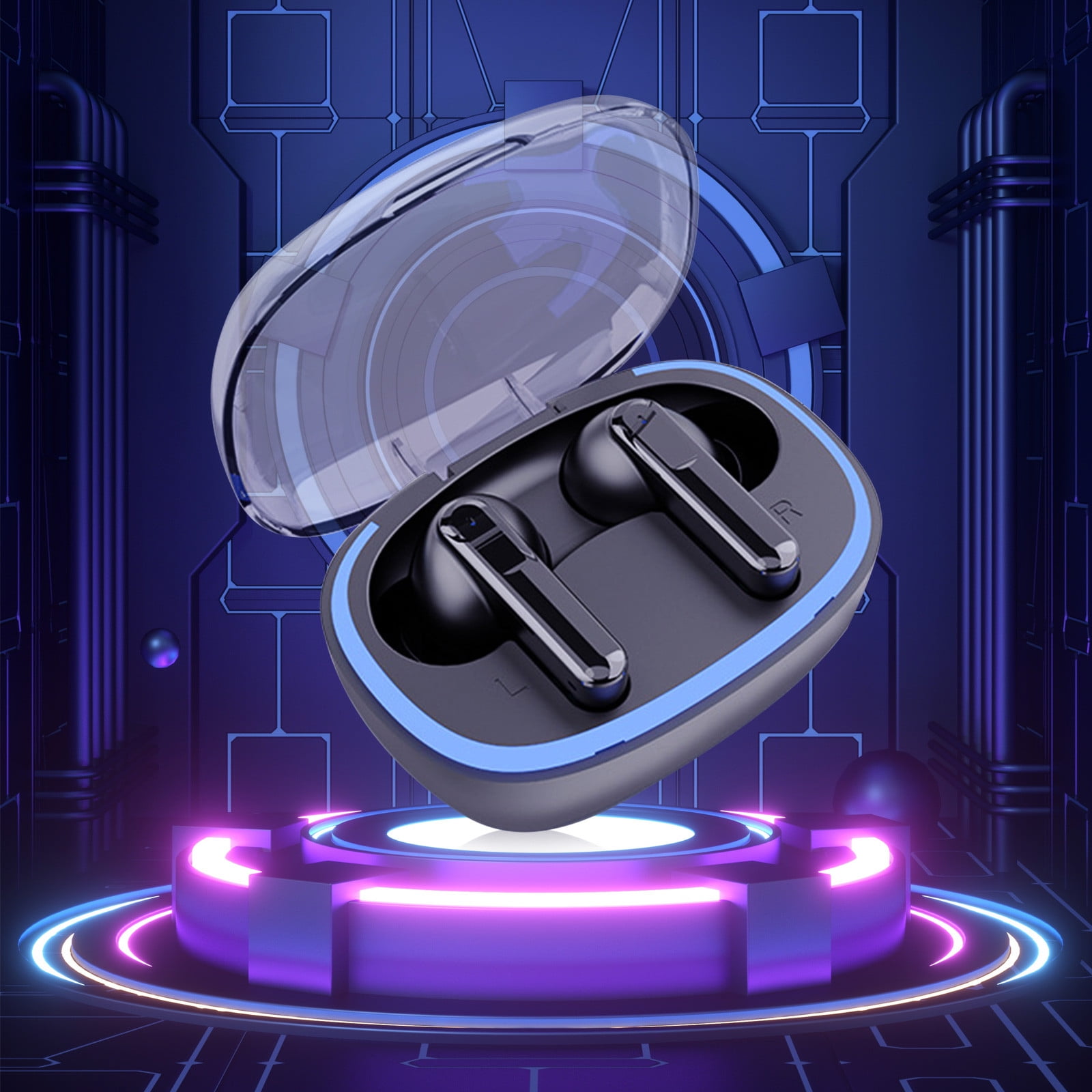 True Wireless Deep Bass Sound Earbuds, Ure Wireless Bluetooth Headset 5