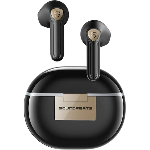 True Wireless Earbuds, Air3 Deluxe HS Bluetooth 5.3 Headphones with 14.2mm Driver, 4 Mic Hi Res Audio LDAC Ear Buds, IPX4 Waterproof Stereo in Ear Detection Earphones, 20Hrs