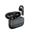 thumbnail image 1 of True Wireless Earbuds,Bluetooth 5.0 Earbuds in-Ear TWS Stereo Headphones with Charging Case IPX7 Waterproof CVC 8.0 Noise Canceling with Deep Bass for Sports Work,Black, 1 of 8
