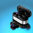thumbnail image 1 of True Wireless Earbuds Bluetooth 5.3 Headphones 45H Long Playtime, Wireless Charging Case, IPX8 Waterproof Stereo Earphones, Built-in Mic Calls, Headset Premium Deep Bass 32 Preset EQs via APP,Silver, 1 of 7