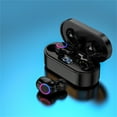 thumbnail image 1 of True Wireless Earbuds Bluetooth 5.3 Headphones 45H Long Playtime, Wireless Charging Case, IPX8 Waterproof Stereo Earphones, Built-in Mic Calls, Headset Premium Deep Bass 32 Preset EQs via APP,Black, 1 of 7