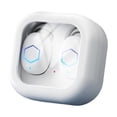 thumbnail image 1 of True Wireless Earbuds, In Ear Bluetooth Headphones with LED Battery Display, Noise Reduction and Charging Case for Music and Calls, White, 1 of 6
