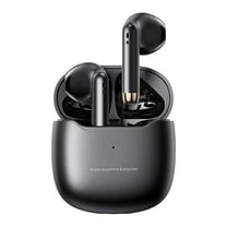True Wireless Earbuds Purple Bluetooth 5.3 with Microphone for Working Out Noise Canceling Blue Tooth Ear Buds Deep Bass TWS Wireless Earphones with Charging Case in Ear Headphone for iPhone Android