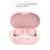True Wireless Earbuds TWS Stereo Earphones Bluetooth 5.0 Headphones with Touch Control IPX4 Waterproof Sports Headphones with Dual Noise Reduction Technology Long Playtime for Gaming Sports Gym A6S