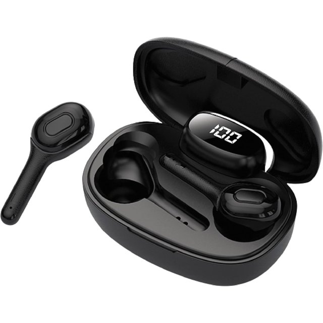 True Wireless Earbuds Water Resistant Wireless Ear Buds with Microphone Long Range Wireless