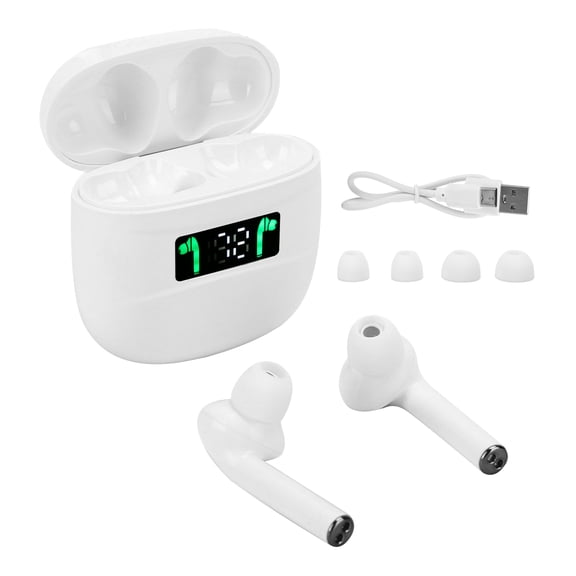 True Wireless J3pro Bluetooth 5.2 Earphones, LED Digital Display Double Action Earbuds / 10 inches / 25.4 cm