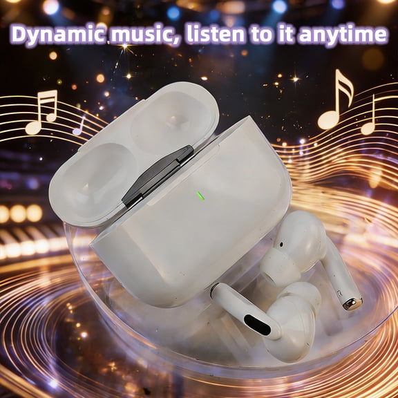 True Wireless Sports Earphones, Long Range Bluetooth with Low Latency, Rechargeable Lithium Battery, Comfort Fit for Long Wear, Compatible with Android iPhone, for Gaming and Exercise