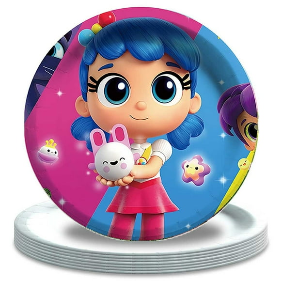 True and the Rainbow Kingdom Paper Plates Birthday Decorations Party Supplies Tableware Disposable Dinnerware