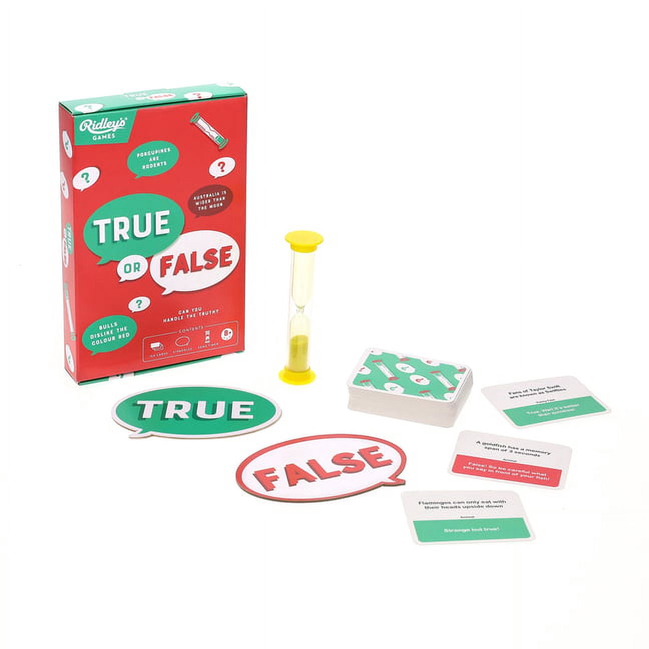 True or False Family Game (Other) - Walmart.com