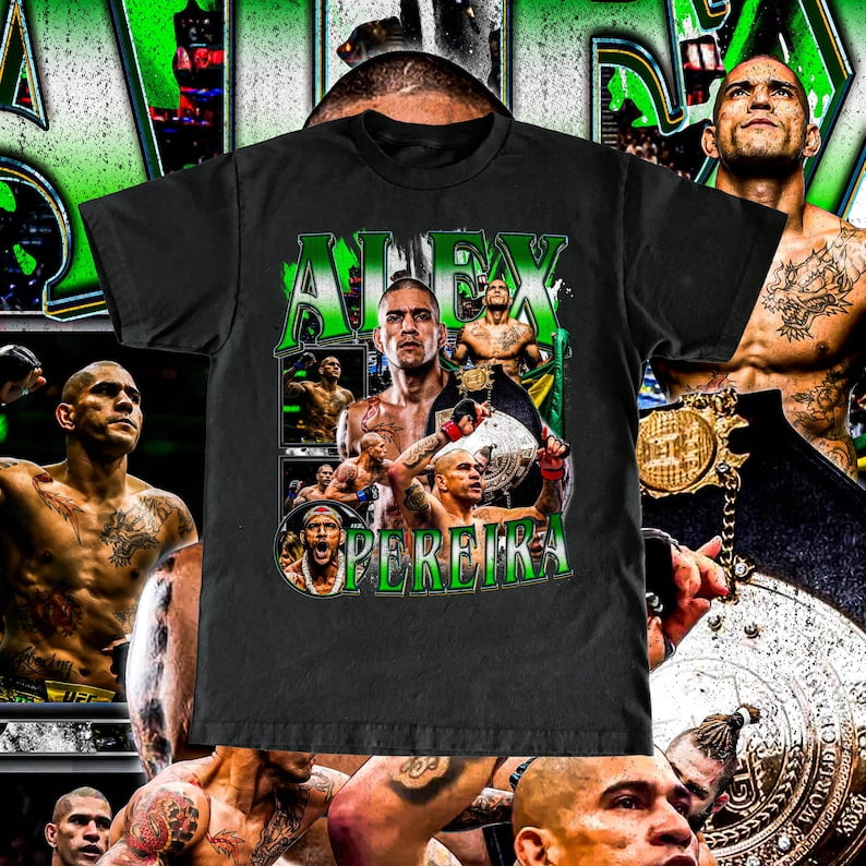 True To Size, Alex Pereira Poatan High Quality T Shirt UFC Fan Champion ...