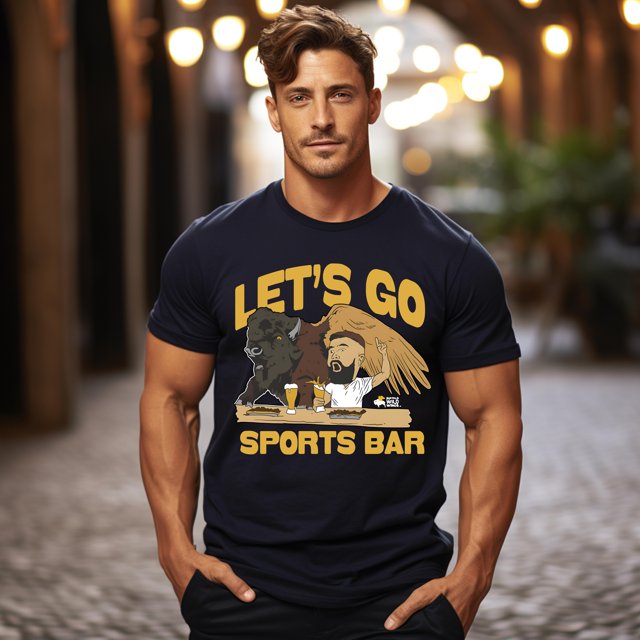 True to size, Buffalo Wild Wings x Jason Kelce Let’s Go Sports Bar