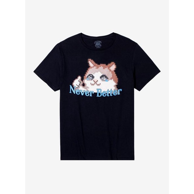 True to size, Never Better Pixel Kitty TShirt By Call Your Mother Up