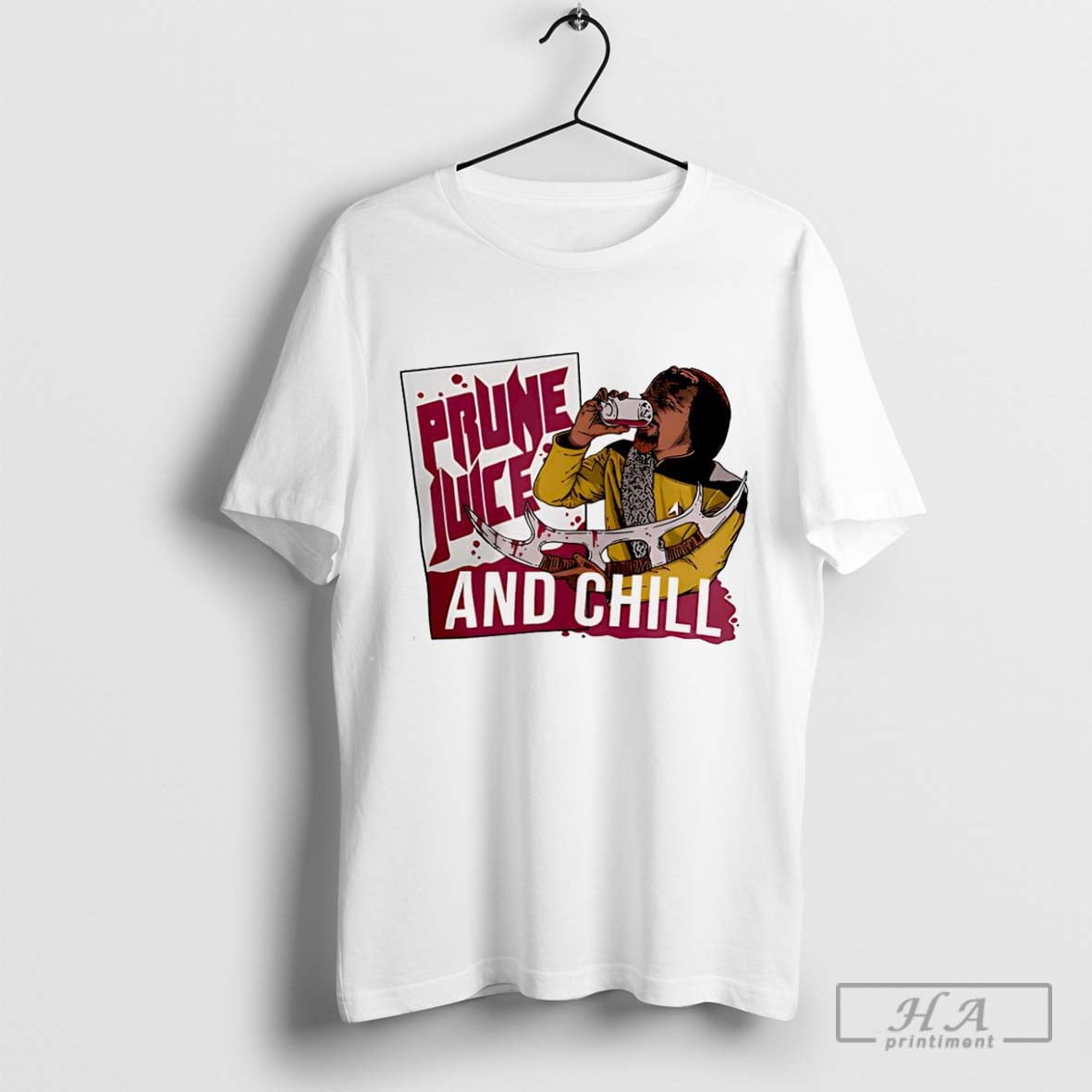True to size, Prune Juice and Chill TShirt up to size 4XL