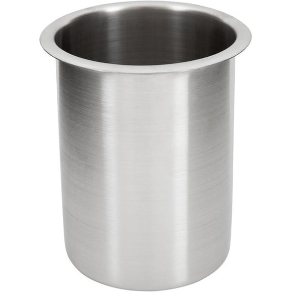 TrueCraftware- 1-1/2 Qt. Stainless Steel Bain Marie Pot -for Sauces Warmer and Soup Chafer Soup Pot Soup Station Applicable to Restaurant Catering Buffet Parties Banquets Commercial Use