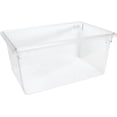 thumbnail image 1 of TrueCraftware- 17 Gallon Clear Food Storage Box Polycarbonate 18" X 26" X 12"- Food Storage Container Meal Prep Containers Reusable for Home Cafeteria Kitchen Organization Dishwasher Safe, 1 of 6