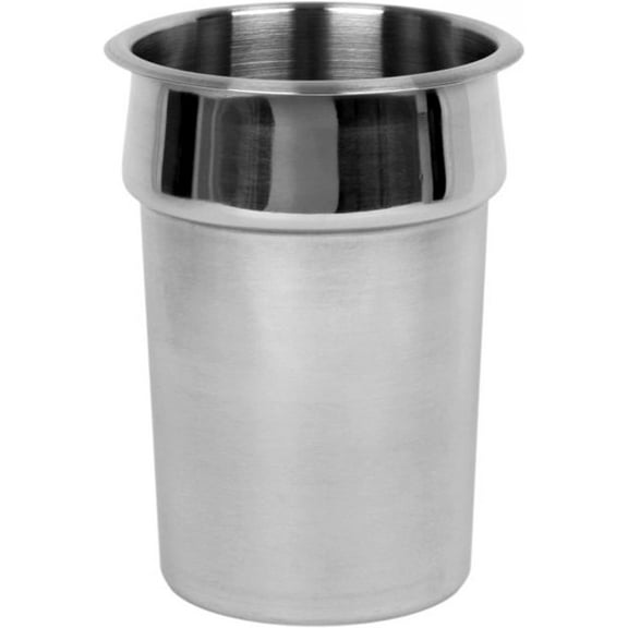 TrueCraftware- 2-1/2 Qt. Vegetable Inset Pan Stainless Steel - for Soup Warmer and Soup Chafer Soup Pot Soup Station Applicable for Kitchen Hotel Catering Restaurant Buffet Parties Banquets