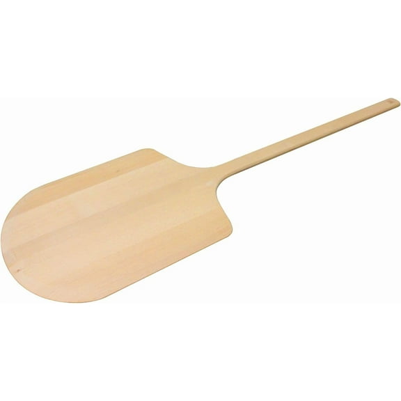 TrueCraftware- 20" x 21" Wooden Pizza Peel 42" Overall Length- Pizza Turning Peel Paddle Large Pizza Spatula Paddle for Indoor Outdoor Ovens Accessory for Baking Homemade Pizza Dough Bread Pastry