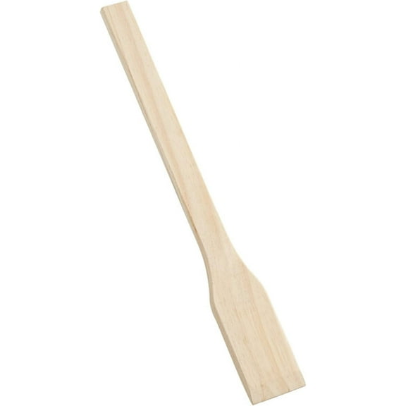 TrueCraftware- 24 Wooden Mixing Stirring Paddle -Kitchen Accessories Wood Mash Spoon for Cooking Mixing Brewing in Big Stock Pots Long-Handled Flat Stir Paddles