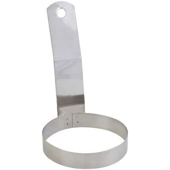 TrueCraftware 3- Diameter Round Egg Ring, Stainless Steel